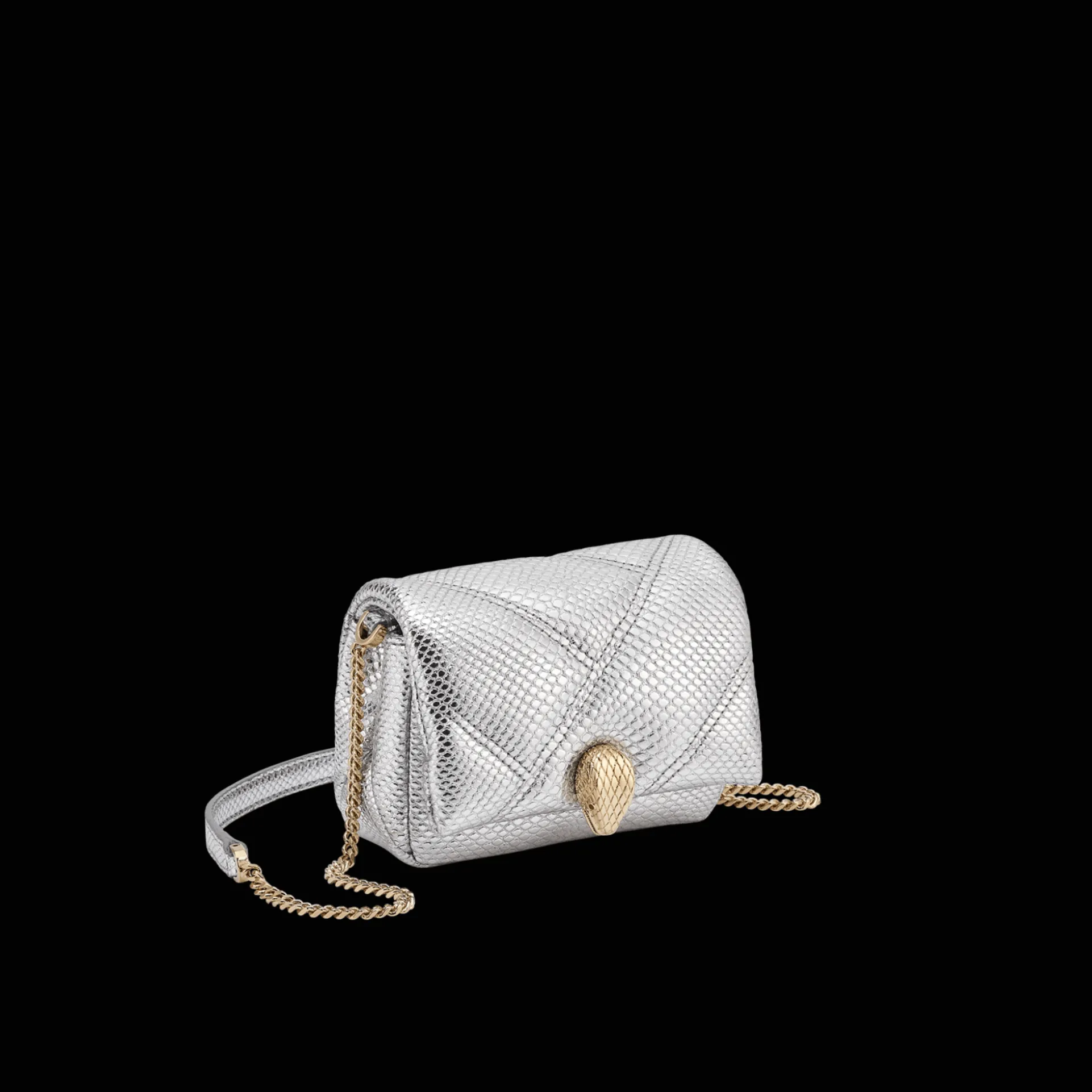 BVLGARI Serpenti Cabochon Micro Bag New