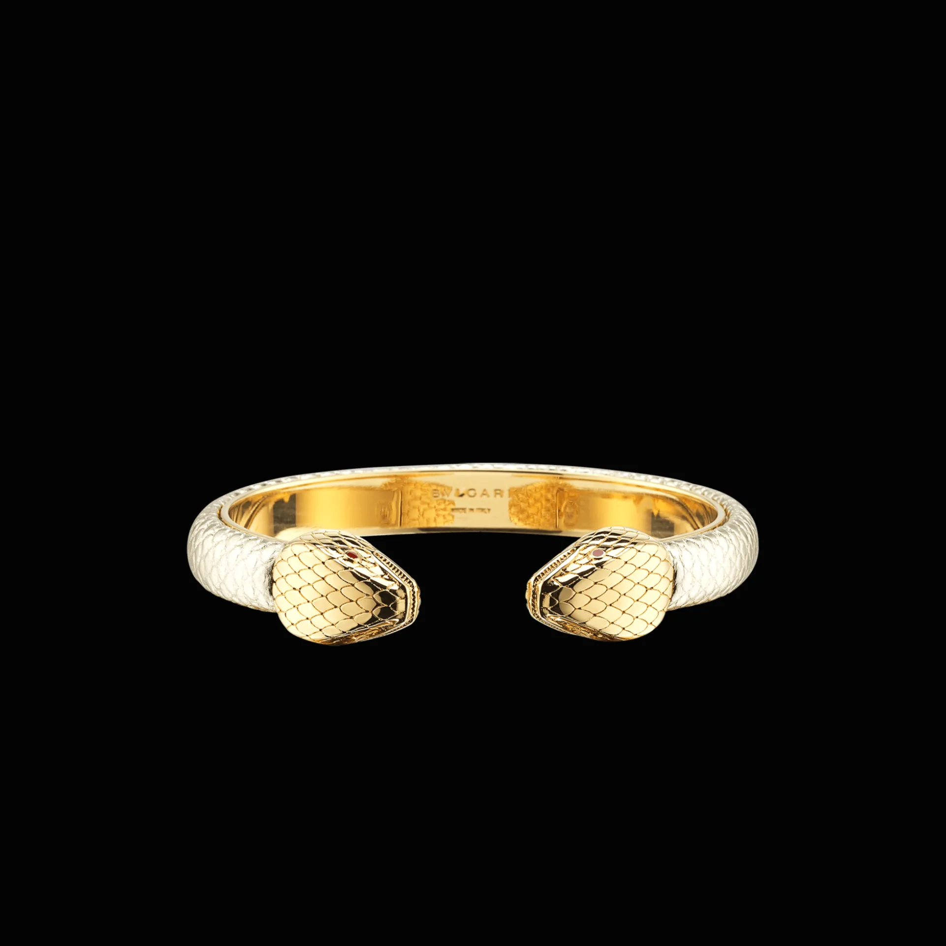 BVLGARI Serpenti Forever Leather Bracelet Outlet