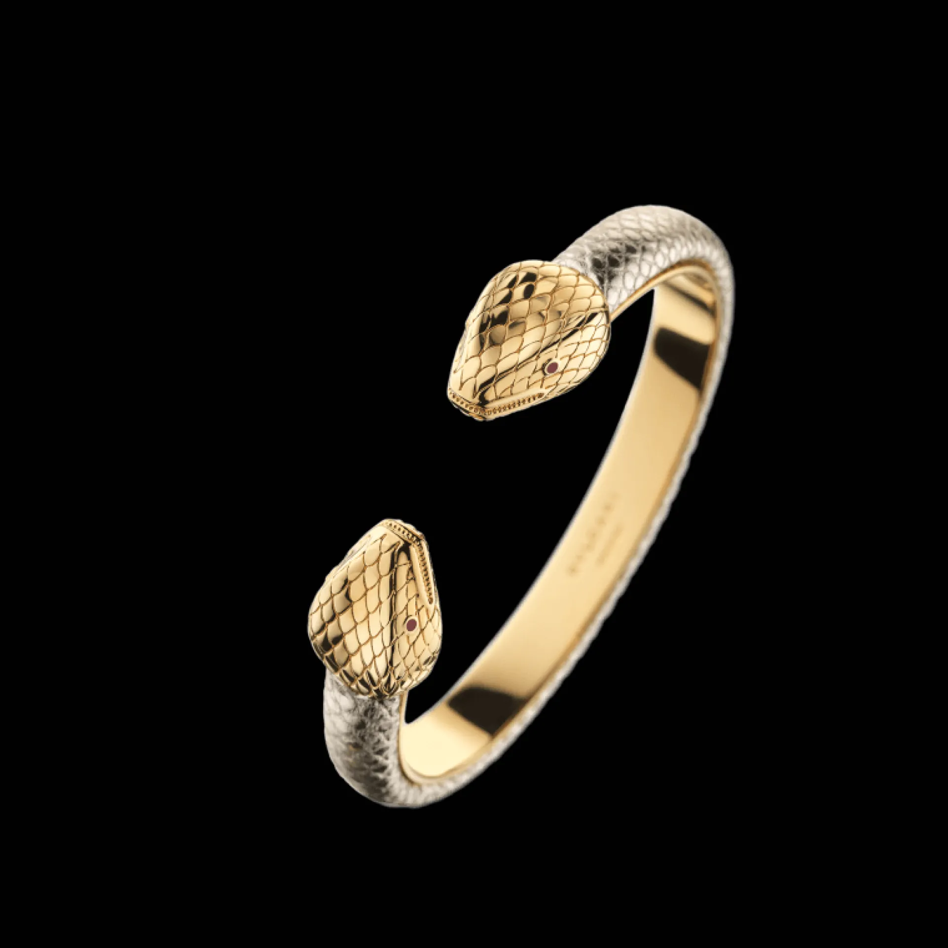 BVLGARI Serpenti Forever Leather Bracelet Outlet