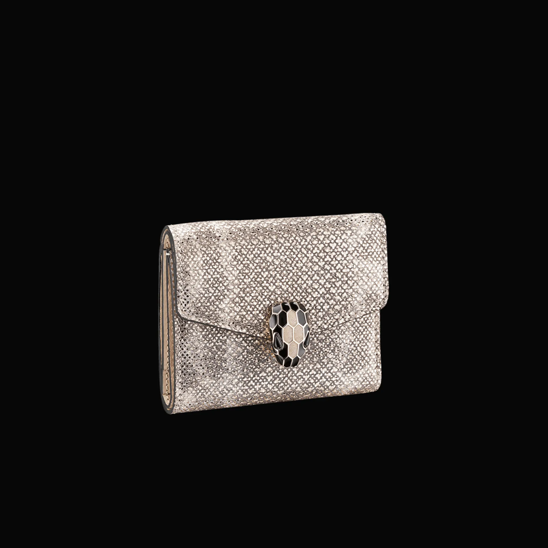 BVLGARI Serpenti Forever Trifold Wallet Outlet