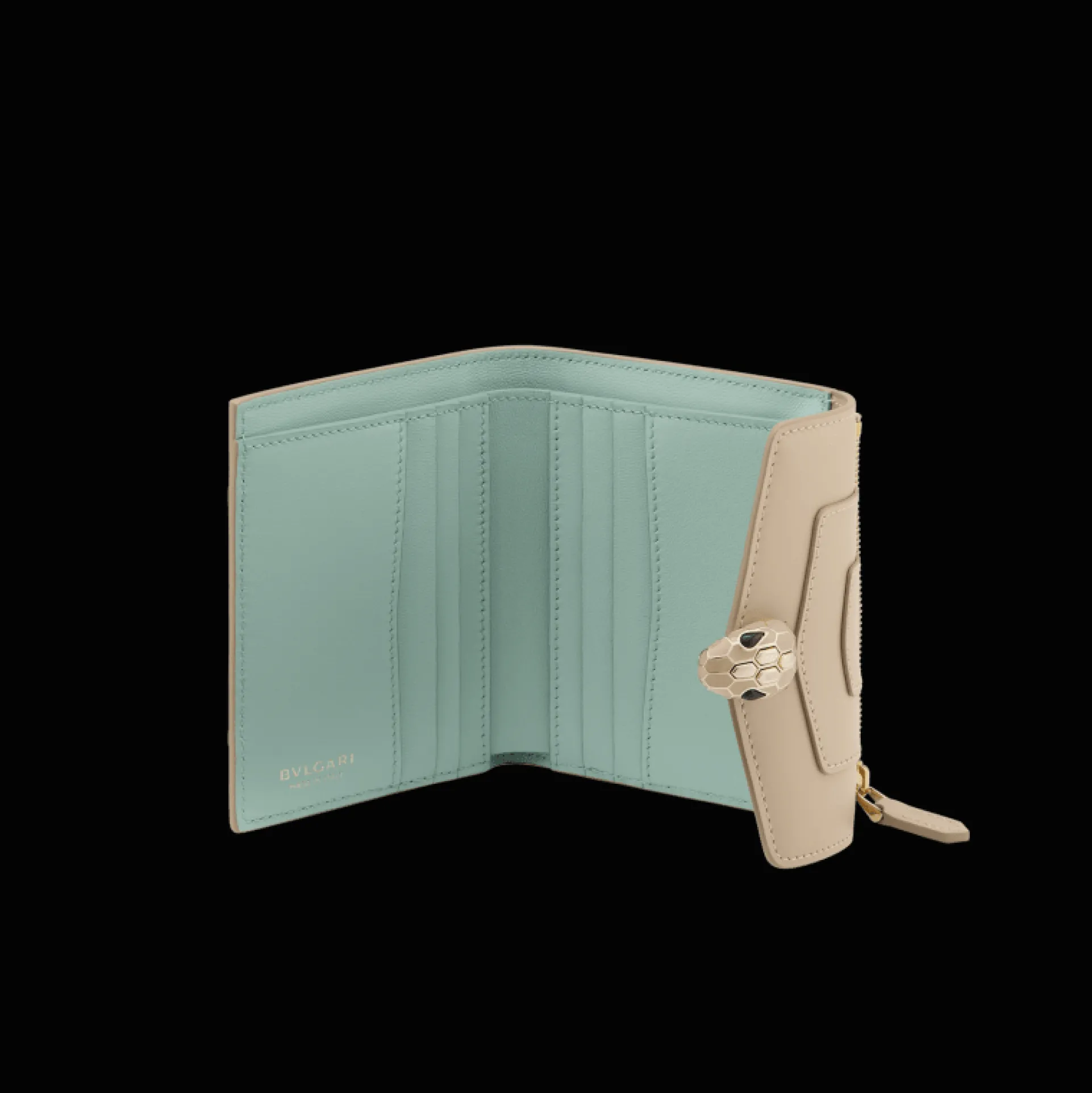 BVLGARI Serpenti Forever Trifold Wallet Discount