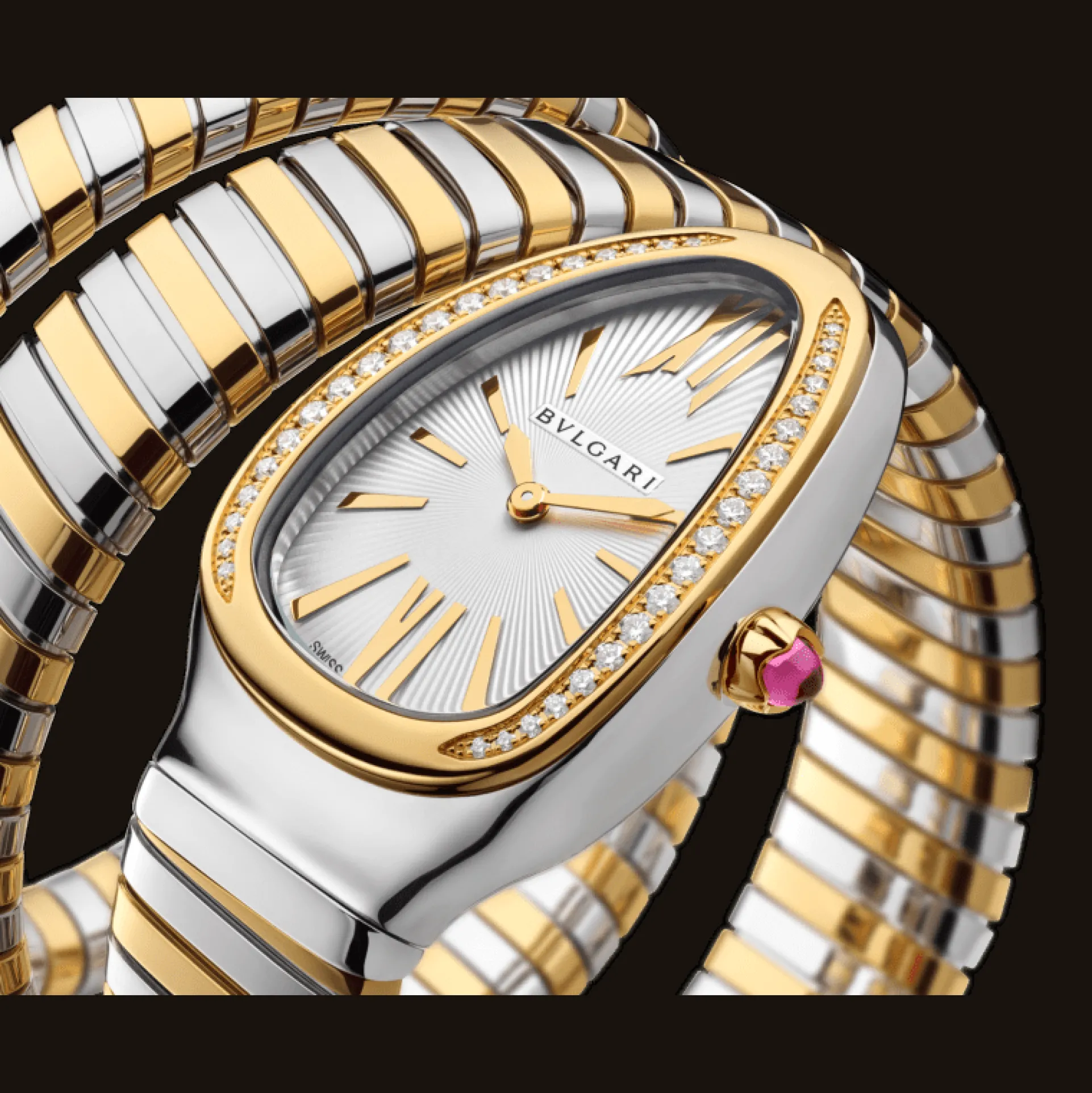 BVLGARI Serpenti Tubogas Watch New